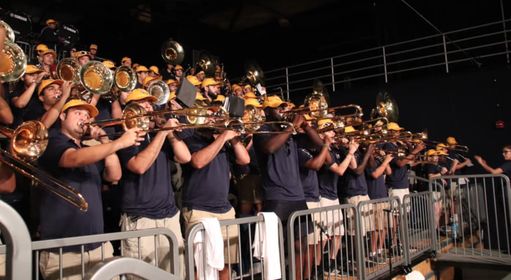 Band playing at Freshman Convocation